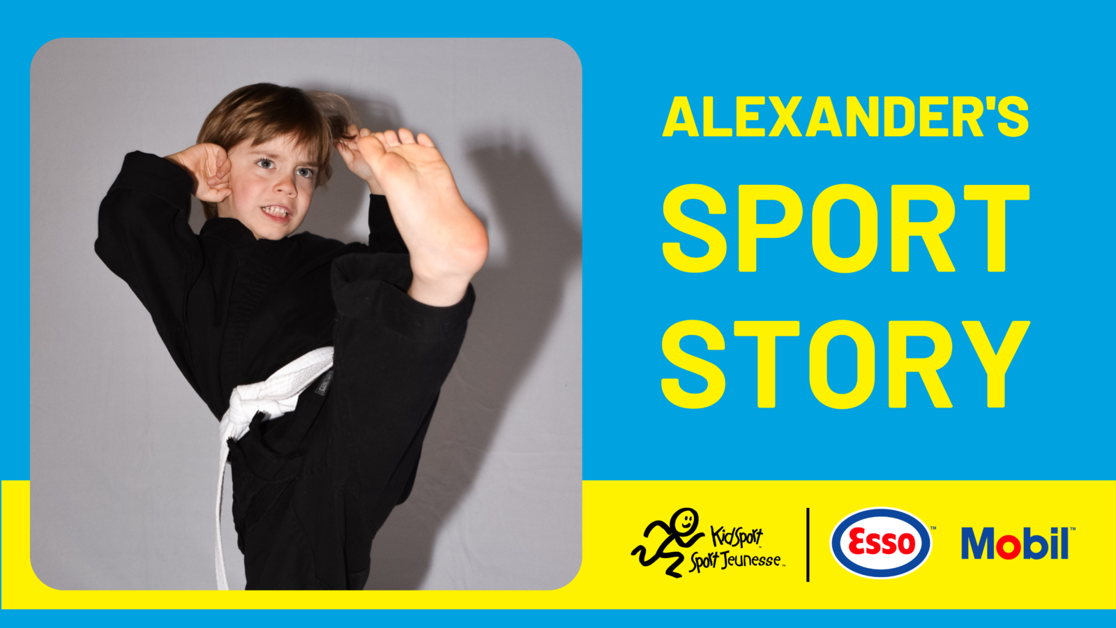 KidSport & ESSO Sport Stories Alexander from Regina, SK KidSport Canada