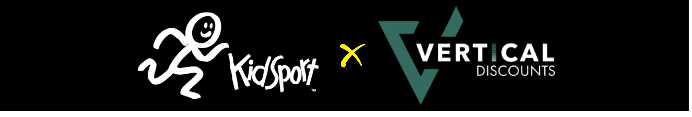 KidSport logo with Vertical Raise Logo