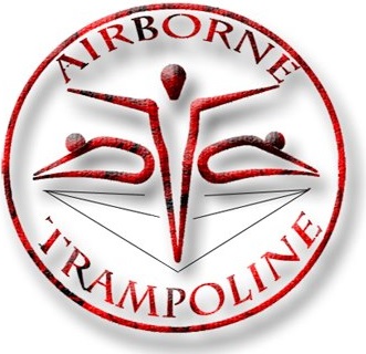 Airborne Trampoline Logo 3D Red
