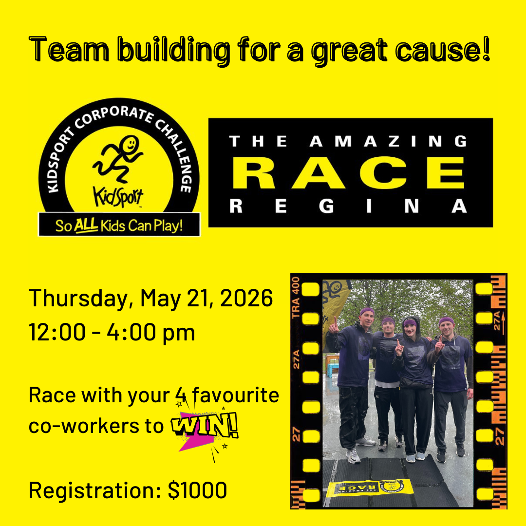 Copy of Thursday, May 16, 2024 100 - 400 pm Race with your 4 favourite co-workers to win! Registration $1000