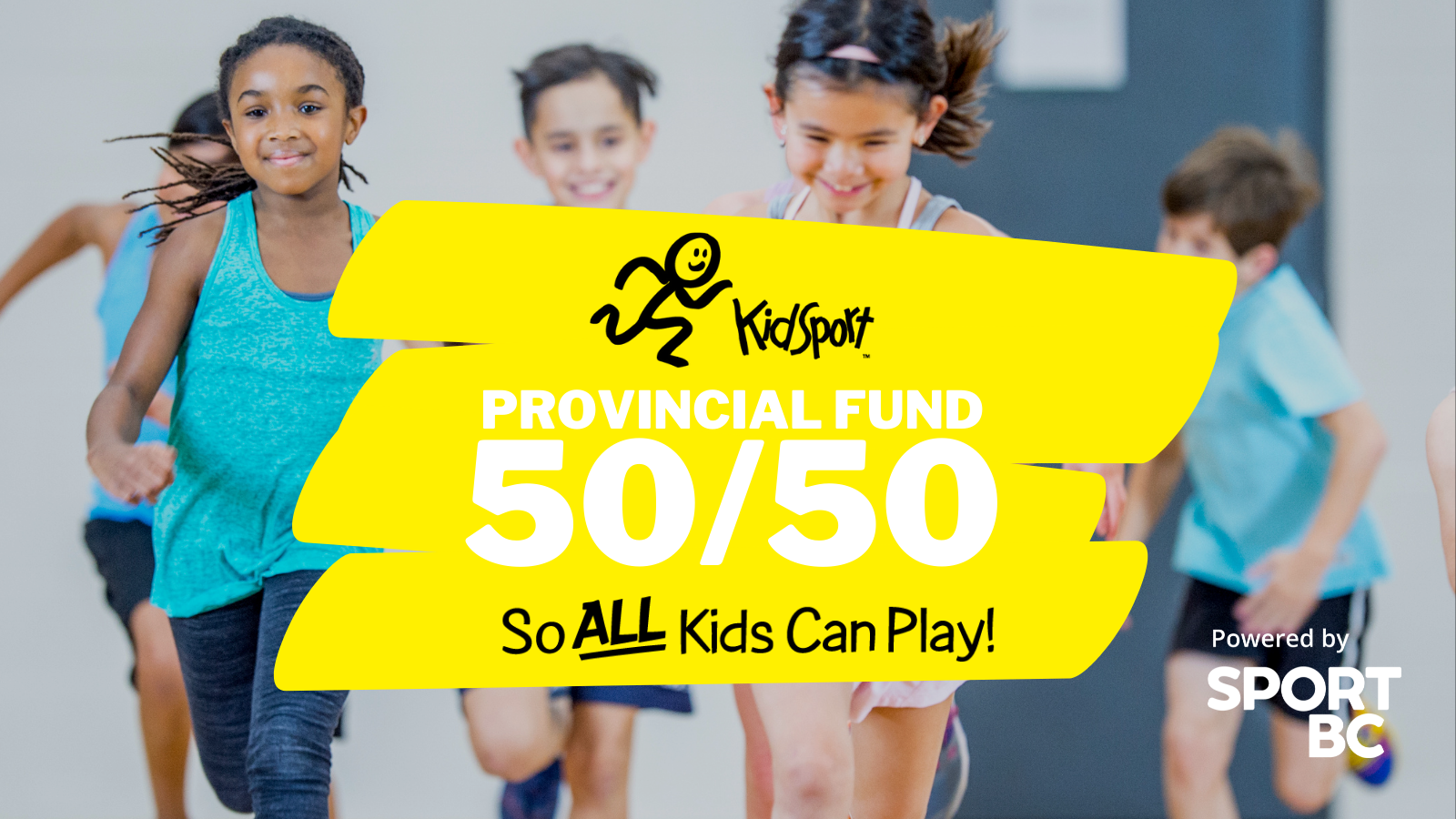 KidSport BC Provincial Fund 50/50 British Columbia